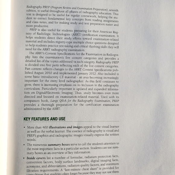 Radiography PREP Program Review And Exam Preparation Paperback D.A. Saia - Picture 6 of 8